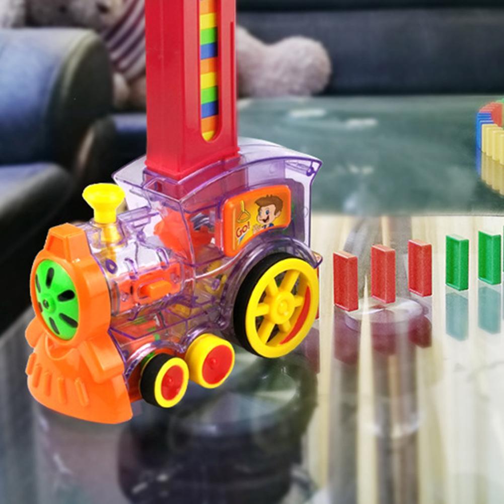 GiftsBite Store Automatic Domino Brick Laying Toy Train 46209449-plastic-domino-united-states