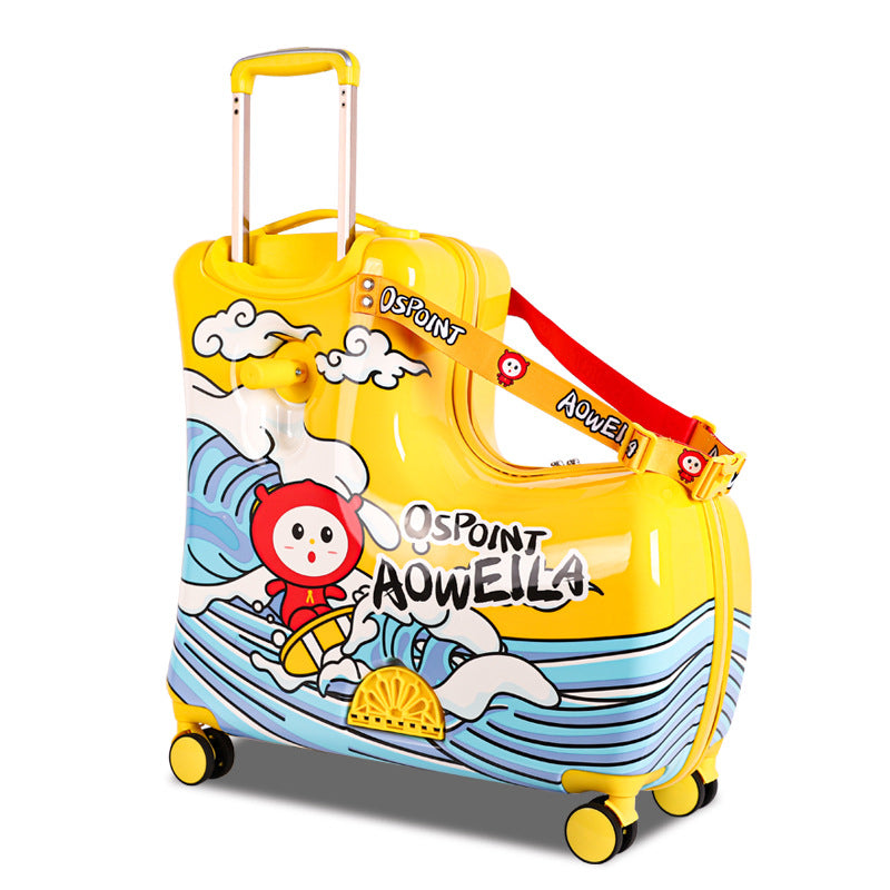 KidVenture Rolling Suitcase - Premium Travel Companion for Happy Explorers
