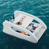 AquaCat: Electric Pontoon Boat, PVC DWF Catamaran