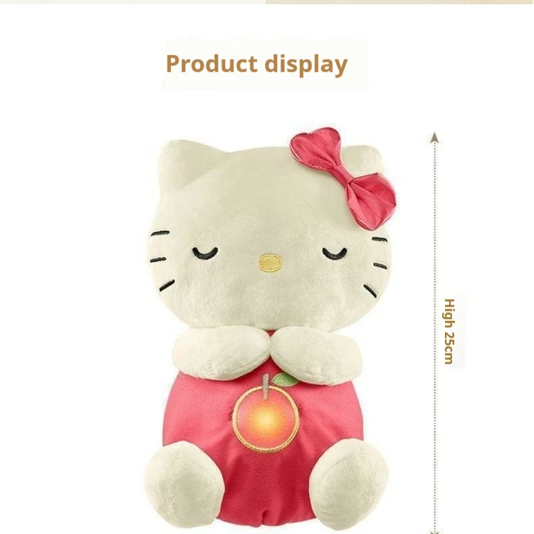 Breathable Hello Kitty Plush Doll - Realistic Breathing Toy