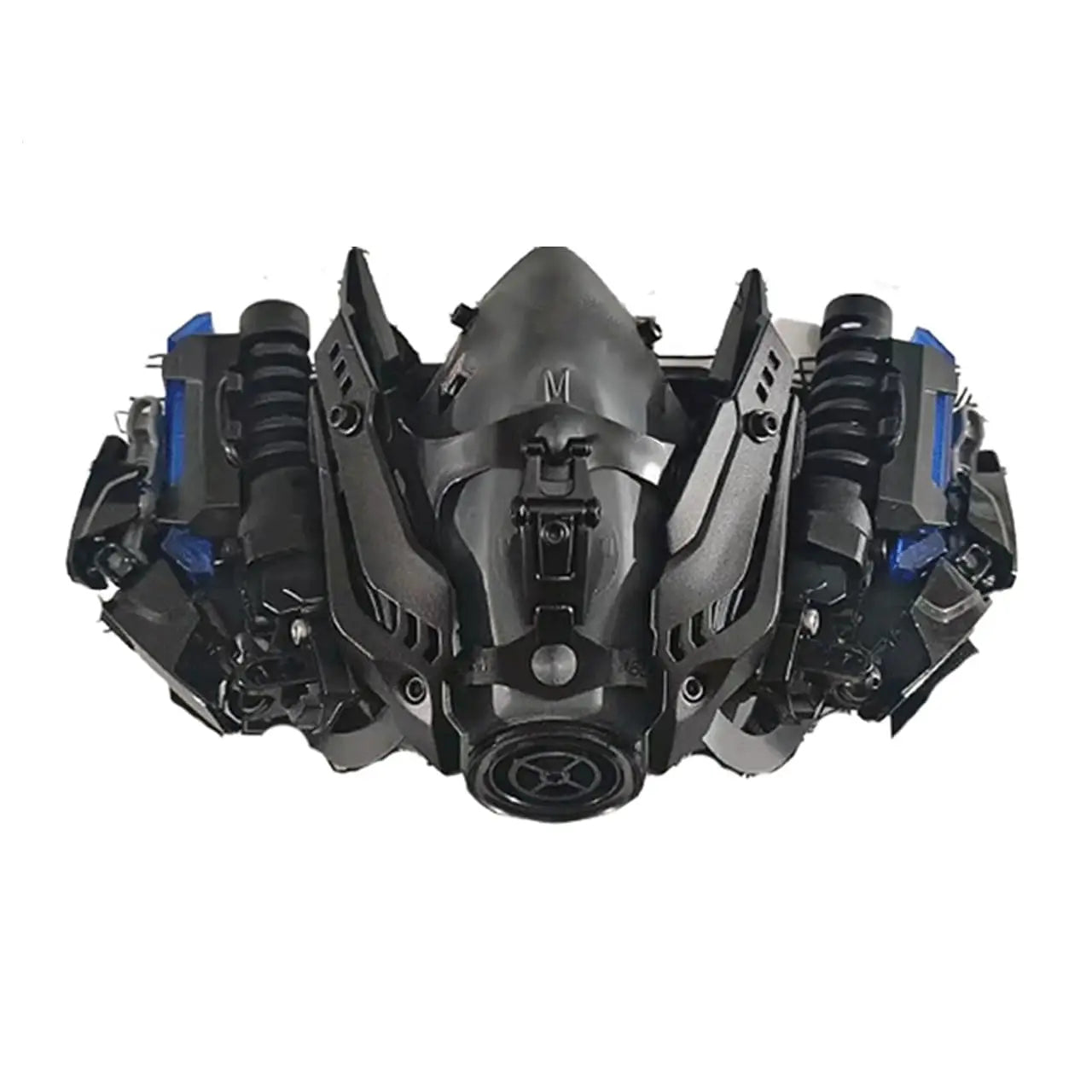 Cyberpunk Lower Face Electronic LED Lighting Cosplay Mask