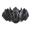 Cyberpunk Lower Face Electronic LED Lighting Cosplay Mask