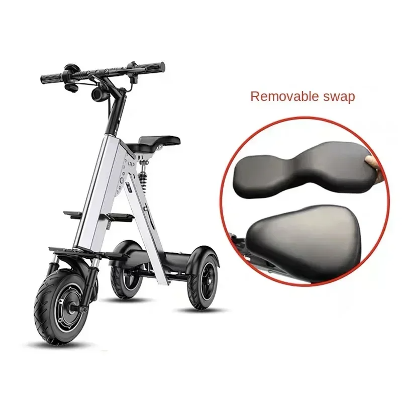K7S Mini E-Bike | Foldable 3-Wheel Electric Scooter for Teens | 250W, 36V, 7.8Ah Electric Bicycle