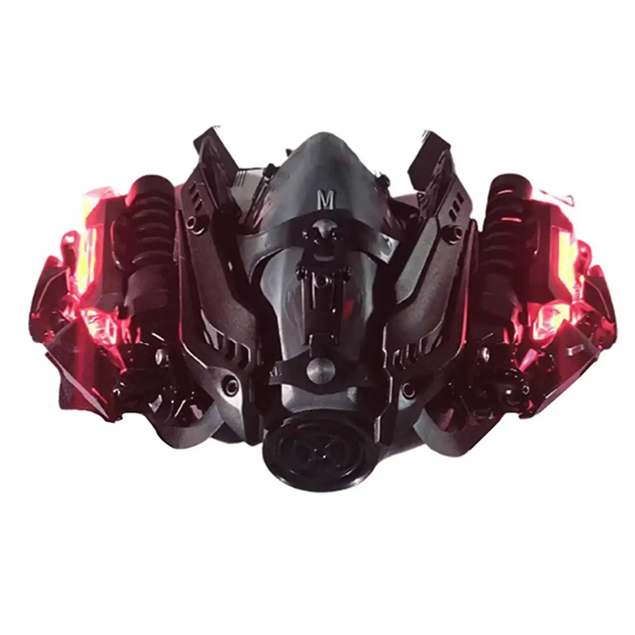 Cyberpunk Lower Face Electronic LED Lighting Cosplay Mask