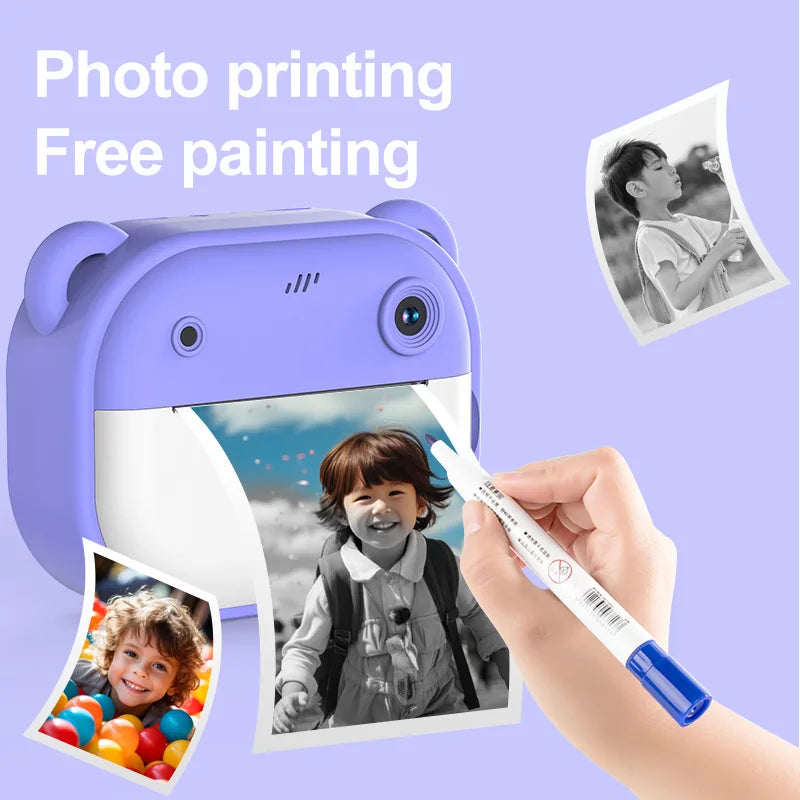 SnapTastic Kids 3-in-1 Instant Print Camera