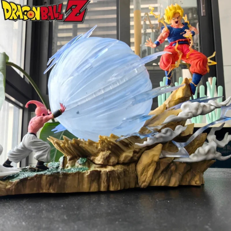 Dragon Ball Z Majin Buu vs Son Goku Figurine Collectable