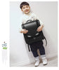 Kids School Backpack on Wheels: Orthopedic Wheeled Backpack, PU Trolley Bag for Children