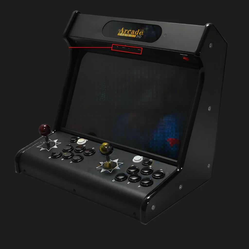 Pandora Arcade X: 3D WiFi 10000 Games 18.5" Arcade Cabinet Machine, 2 Players Joystick Button with Coin Slot