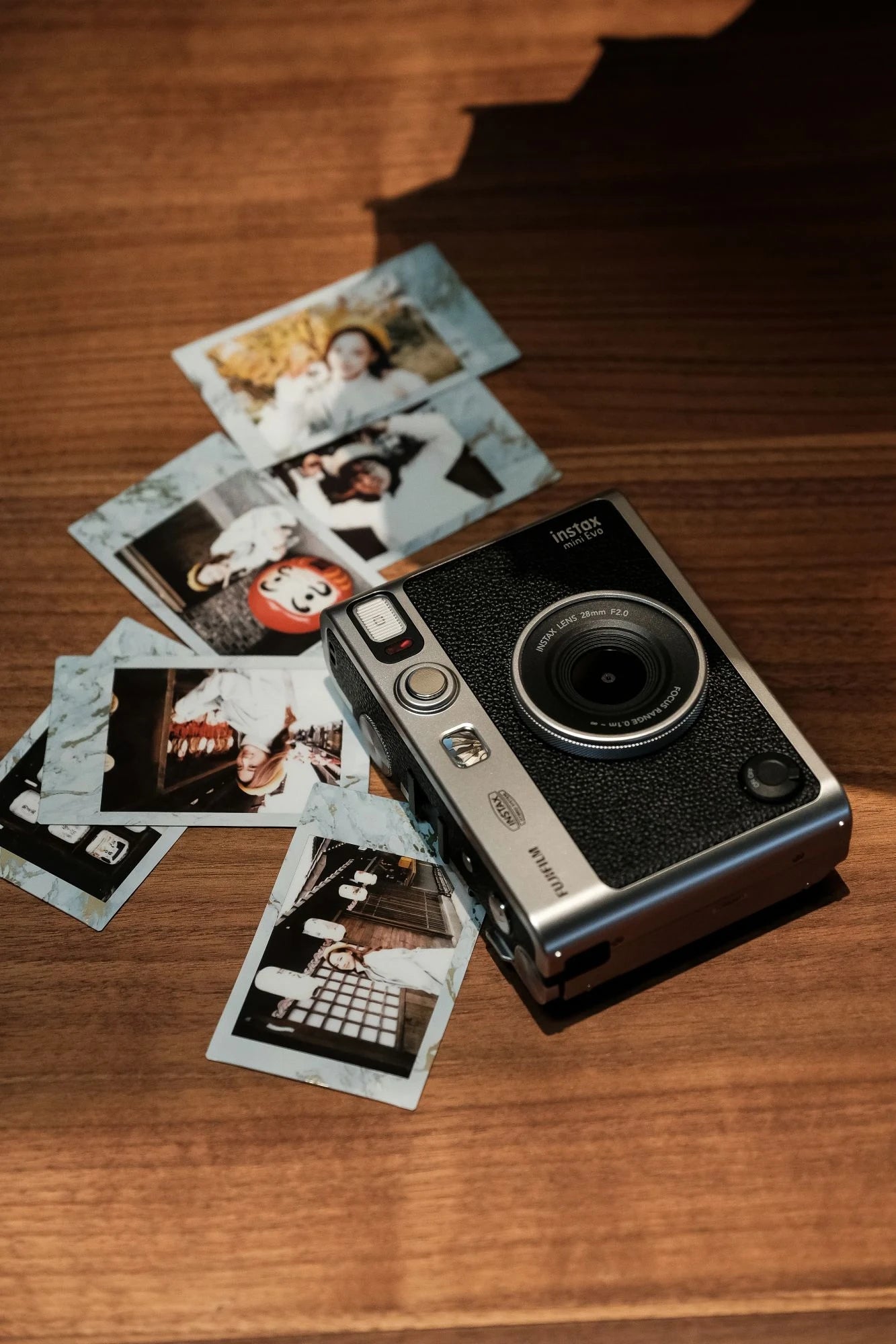 Fujifilm Retro Instax Mini Evo Instant Camera & Smartphone Photo Printer