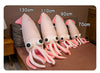 Big Eyes Plush Squid Toy