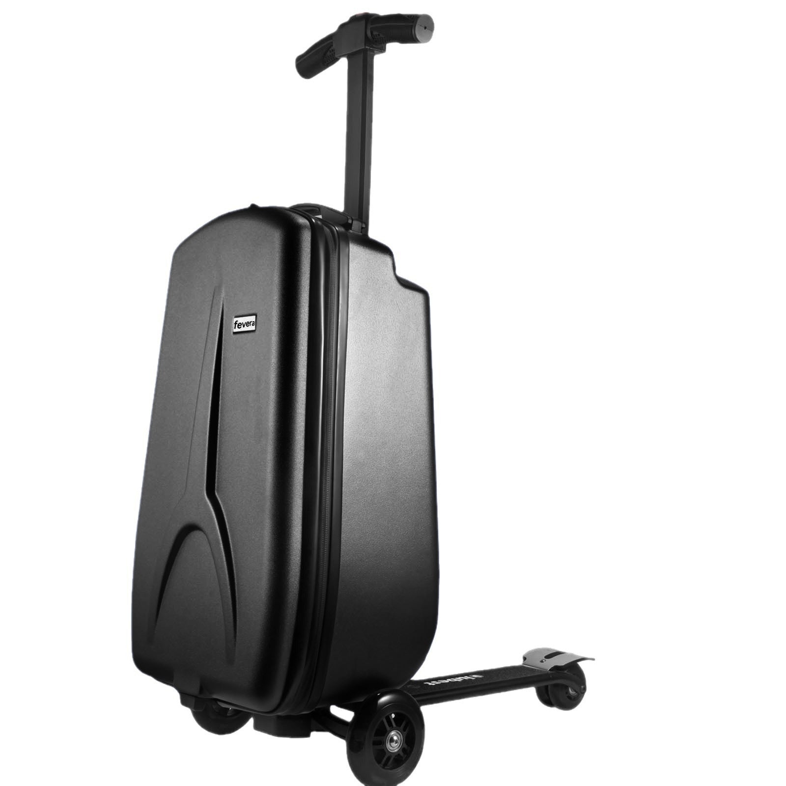 Scooter Suitcase - Rolling Luggage with Built-in Skateboard