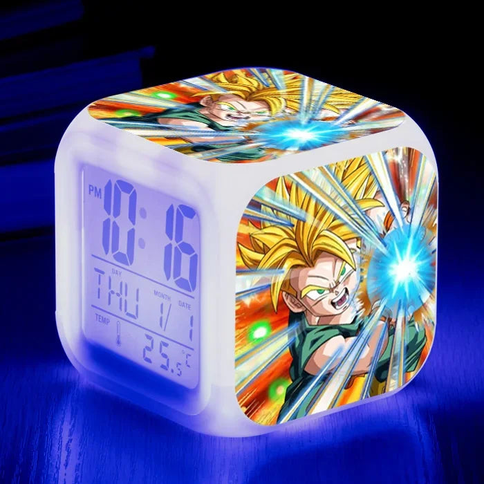 Dragon Ball Z Super Saiyan Alarm Clock Figures