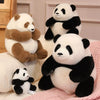 Cute Zoo Panda Plush Toy: 35cm Kawaii Stuffed Animal