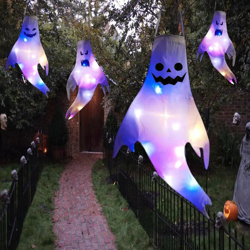 Halloween LED Large Outdoor Hanging Ghost Lights