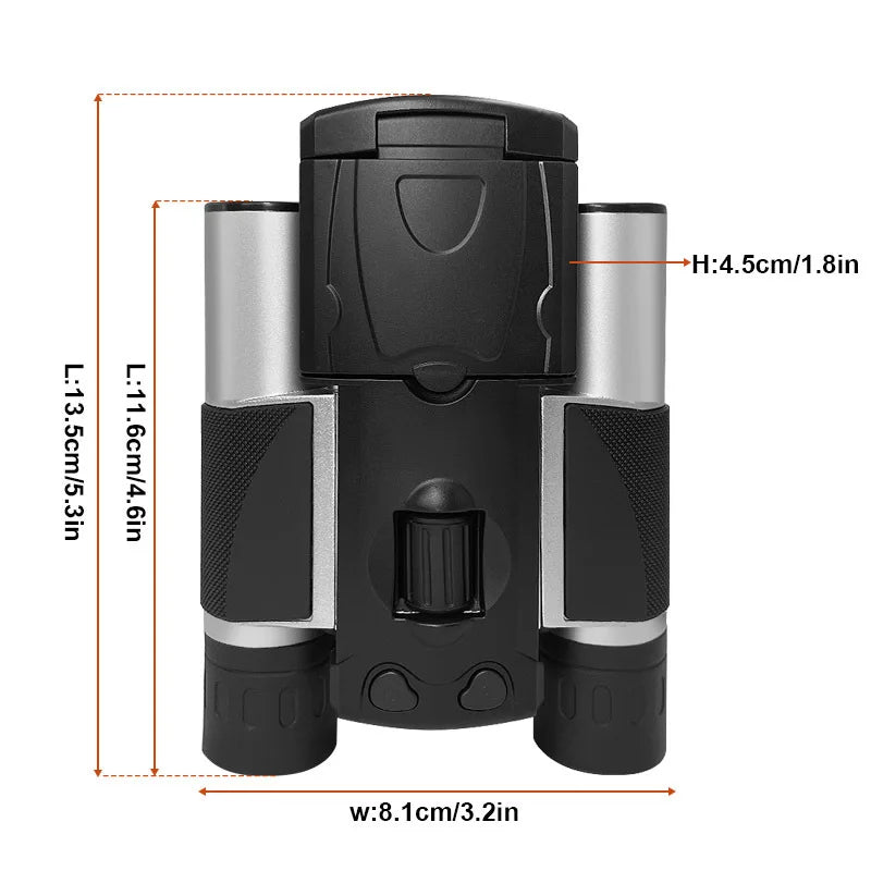 Dual Tube Digital Telescope with HD Video Camera