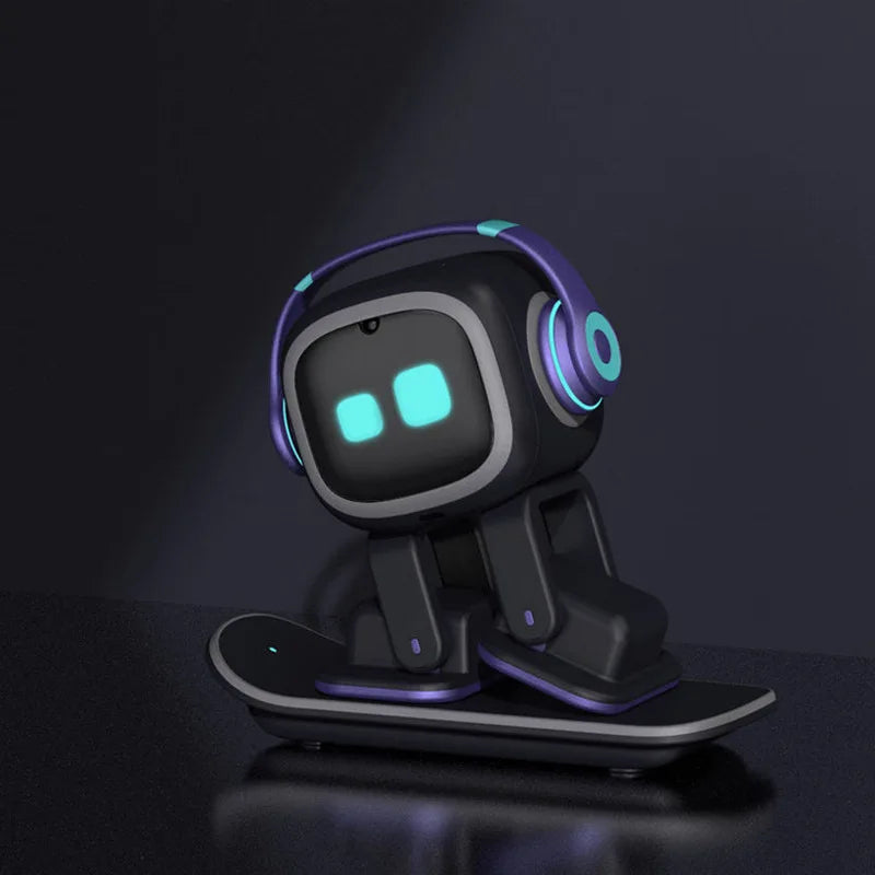 Emo Intelligent AI Robot Pet: Smart Voice-Controlled Desktop Companion