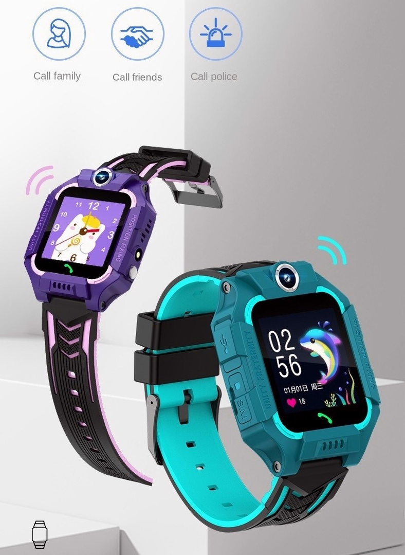 KidGuard SOS Smartwatch - Child Safety Device with Real-Time Tracking