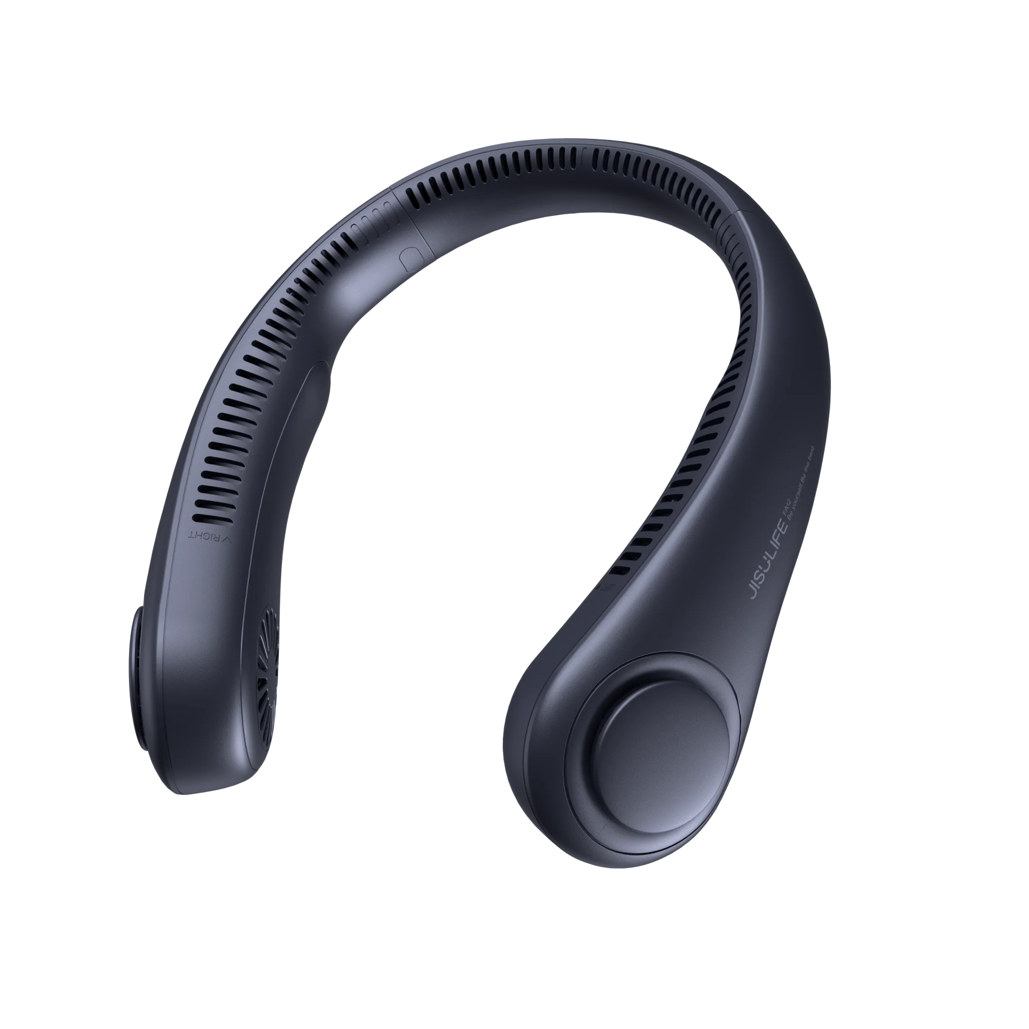SportBreeze Adjustable Neck Fan: 4000 mAh Battery Rechargeable, 5 Speeds Adjustable,Twistable Hands-Free Bladeless Neckband for Sports