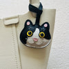 Handmade Leather Hello Kitty Sheep Pendant