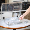 Modern Acrylic Transparent Vinyl 33/45RPM Record Player