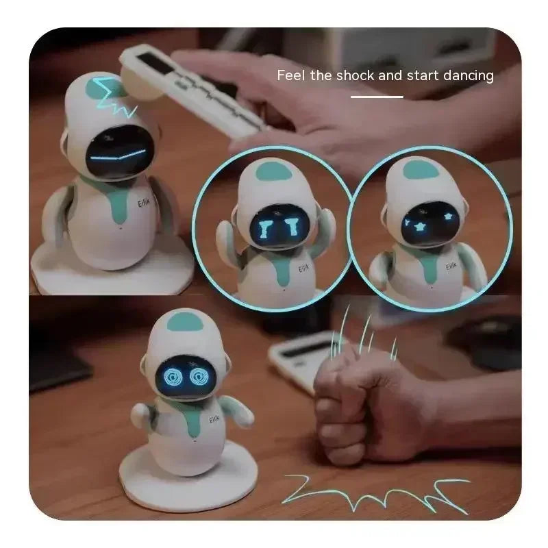 Eilik Intelligent AI Robot | Emotional Interaction Puzzle Toy | Desktop Pet Companion Robot Dog for Children