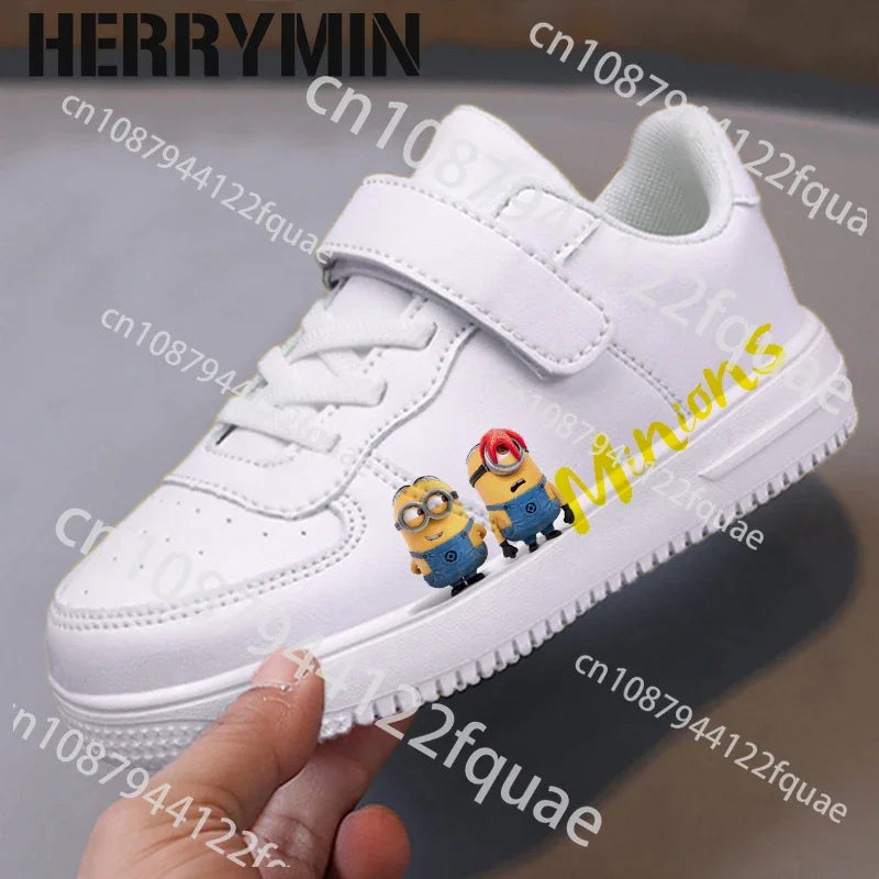 Minions Kids Casual Basketball Sneakers | Fun Running Shoes