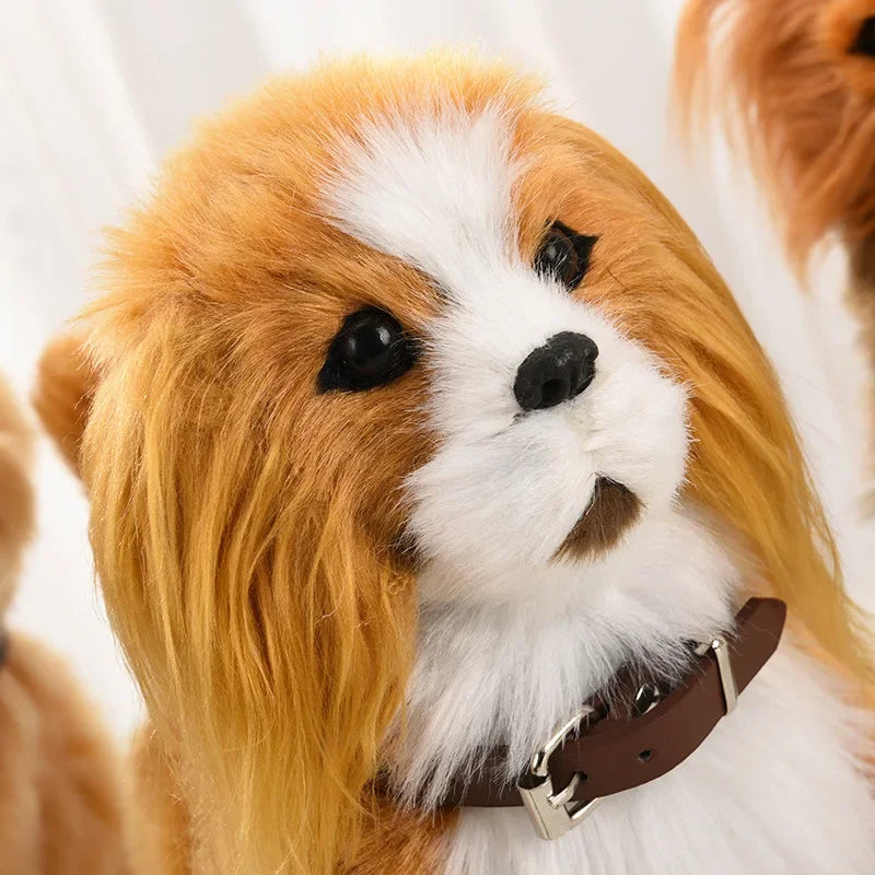 Electric Pet Dog – Voice Control & Touch-Activated Realistic Robot Plush Dog Toy