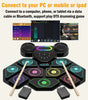 9-Pad Portable Electronic Drum Kit