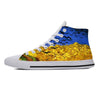 Van Gogh Starry Night Oil Painting High-Top Comfortable Sneakers