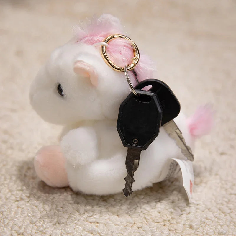 Kawaii Little Animal Plush Cute Cuddly Keychain Pendants