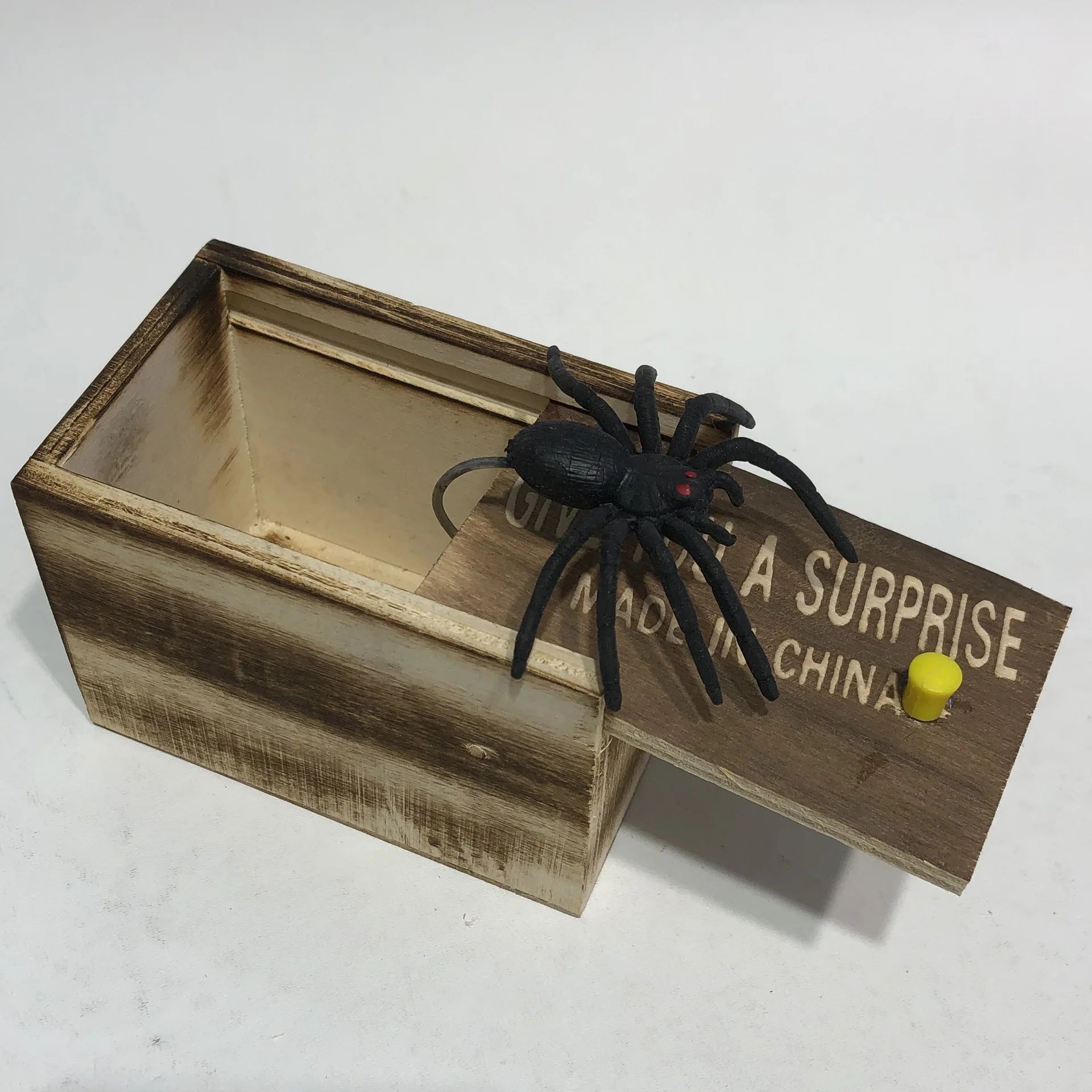 Surprise Spider Joke Box: Funny Prank Toy