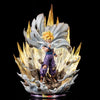 42cm Anime Dragon Ball Figure Super Saiyan Son Gohan PVC Action Figure with Light Effect Collection