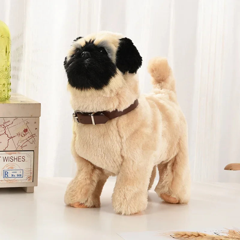 Electric Pet Dog – Voice Control & Touch-Activated Realistic Robot Plush Dog Toy