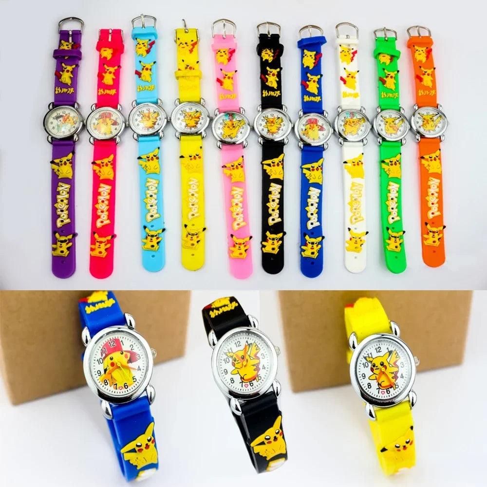 Anime Pokémon Pikachu Children's Watch – Fun Wrist Watch for Boys and Girls