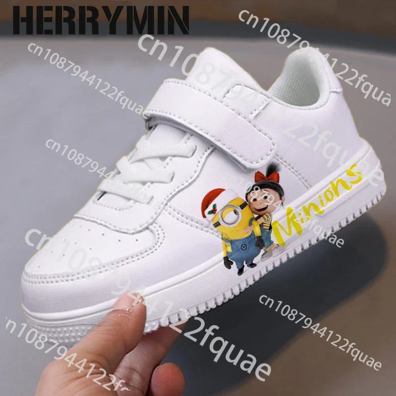 Minions Kids Casual Basketball Sneakers | Fun Running Shoes