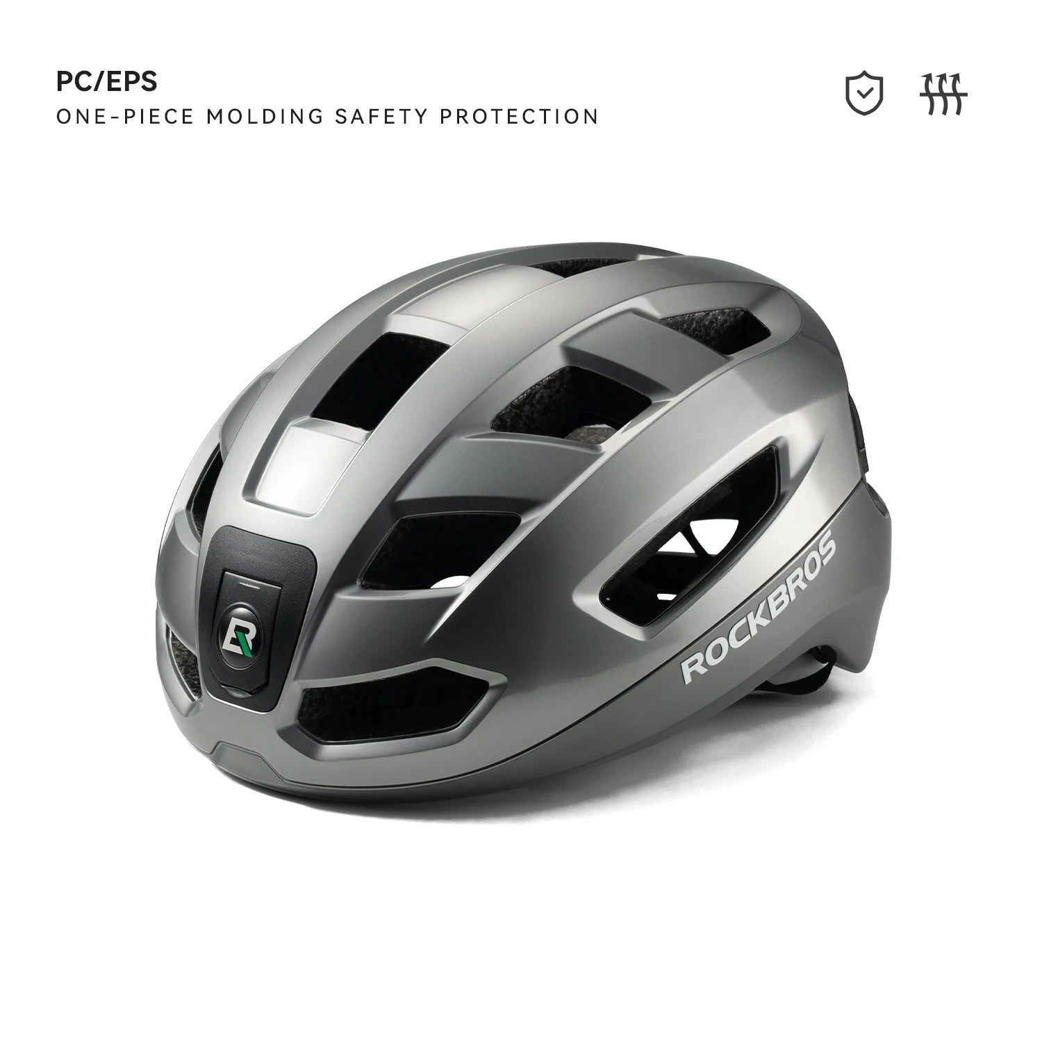 ROCKBROS Bike Helmet with Integrated Smart Light
