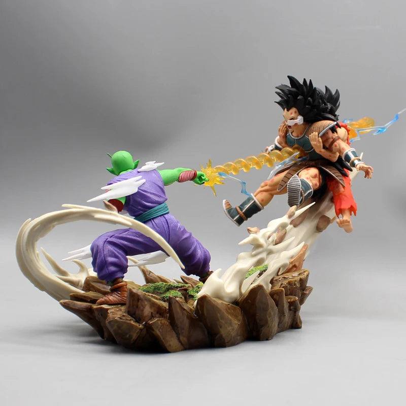 Dragon Ball Anime Figures: Raditz Vs Piccolo & Son Goku PVC Model