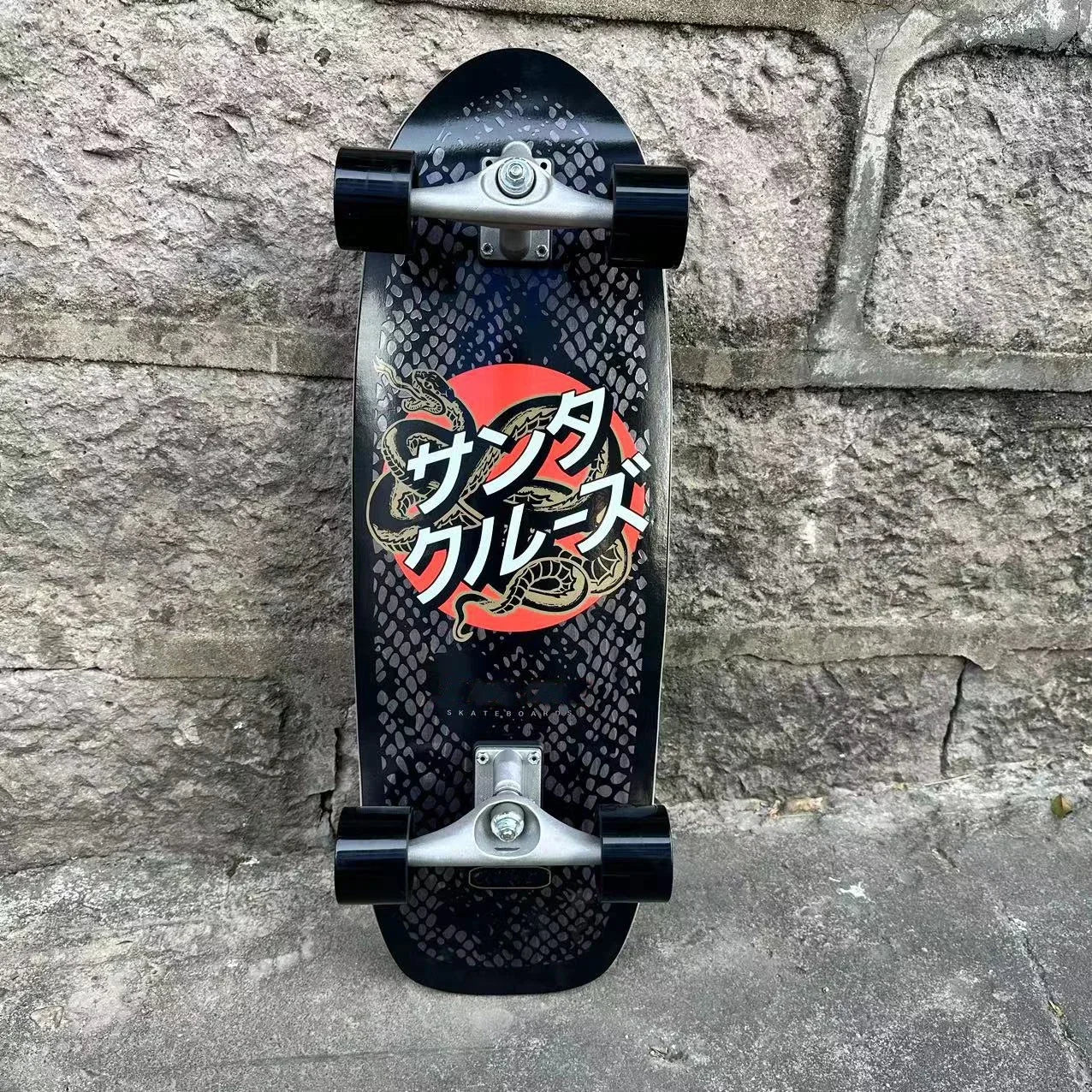 Surf Land Skateboard: Maple Single Kick Carving Cruiser