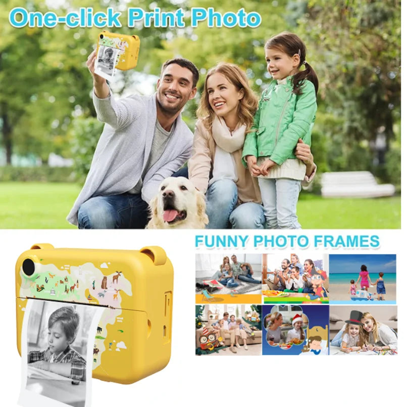 SnapFun Instant Print Kids Camera