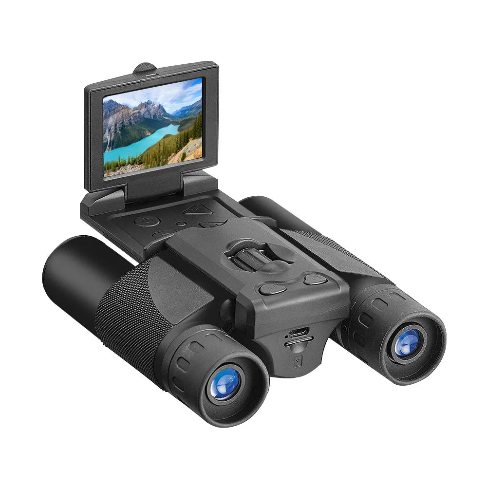 Dual Tube Digital Telescope with HD Video Camera