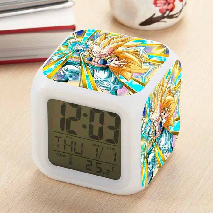 Dragon Ball Z Super Saiyan Alarm Clock Figures