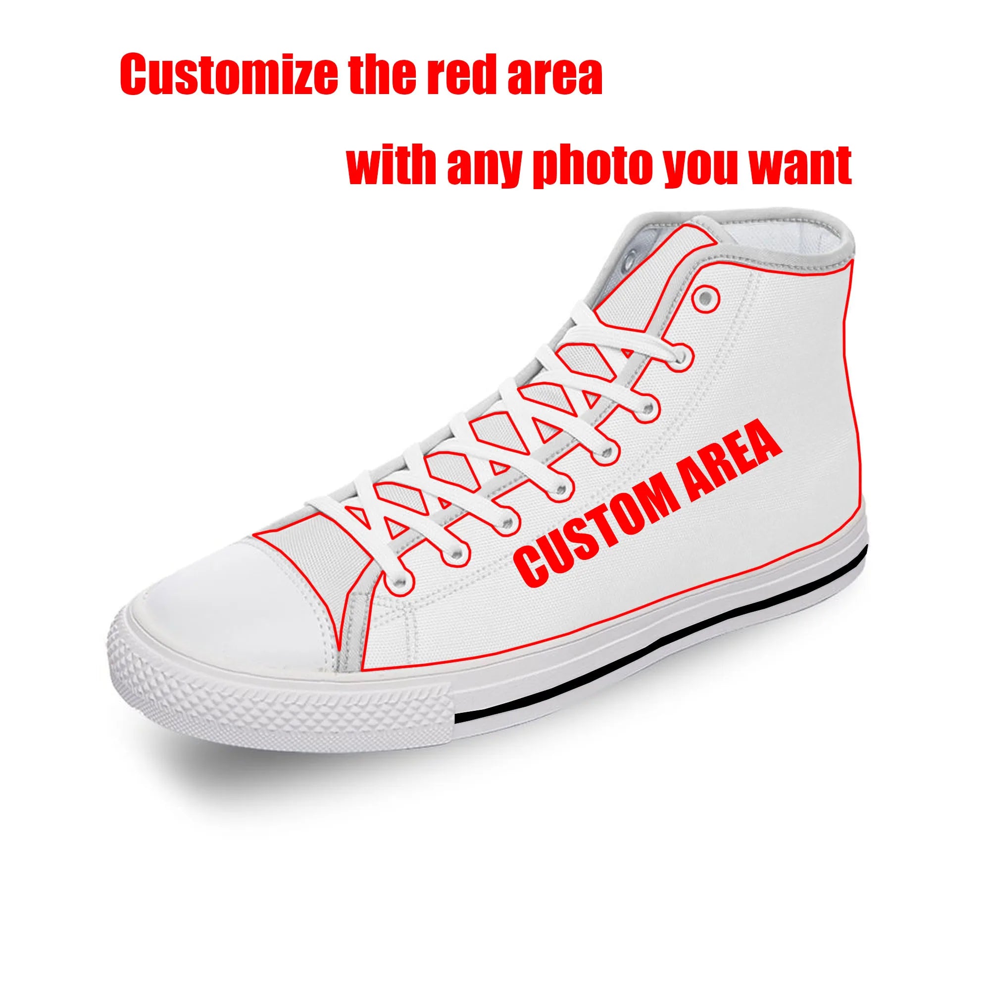 Van Gogh Starry Night Oil Painting High-Top Comfortable Sneakers