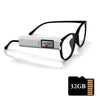 Mini FPV Eyeglasses with 2.7K HD Video Camera