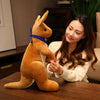Cute Mother & Child Kangaroo Plush Toys: Kawaii Big Size Kangaroo Plushie