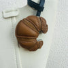 Handmade Leather Hello Kitty Sheep Pendant
