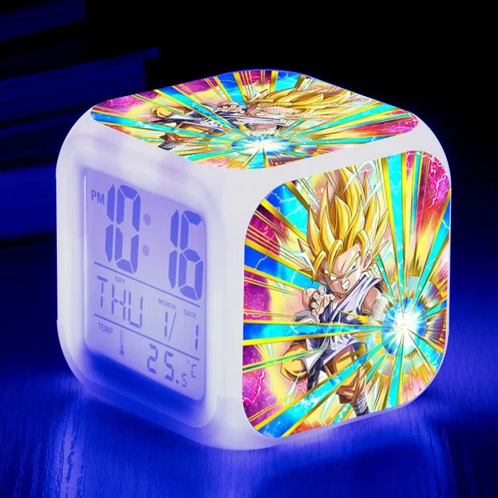 Dragon Ball Z Super Saiyan Alarm Clock Figures