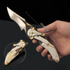Stealth Ops Spring Blade - Pro-Grade Game Weapon Collectible, Auto-Deploy Tactical Tool for Spec Ops Cosplayers