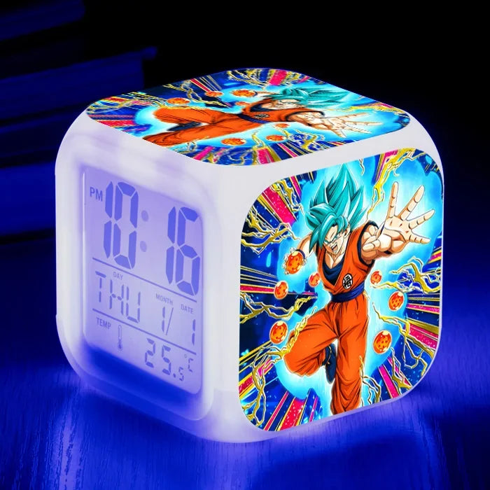 Dragon Ball Z Super Saiyan Alarm Clock Figures
