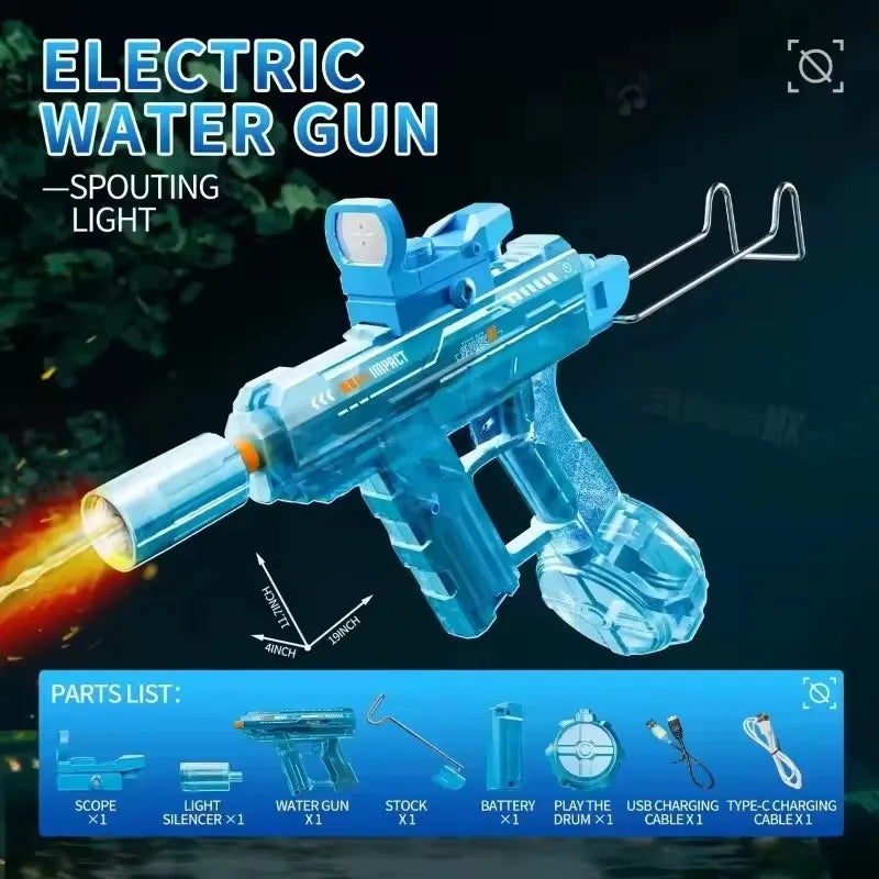 High-Pressure Electric Water Gun: Automatic Summer Fun Toy