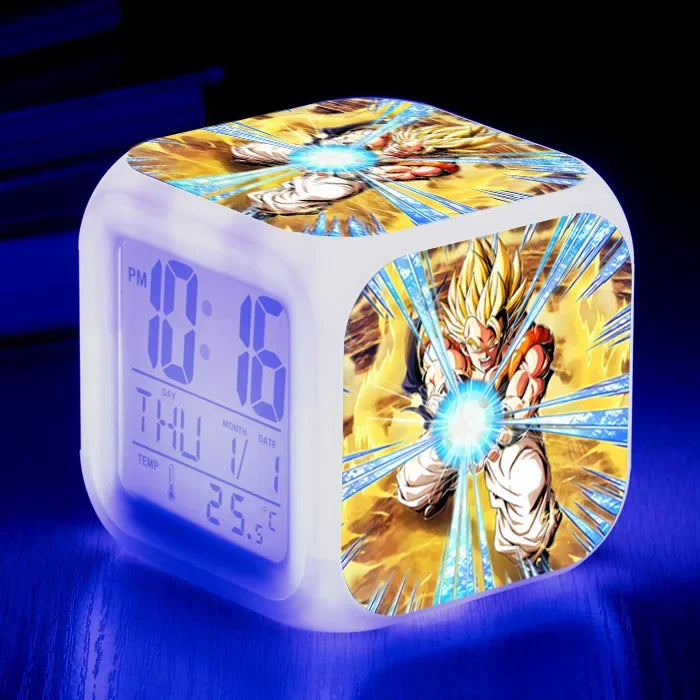 Dragon Ball Z Super Saiyan Alarm Clock Figures